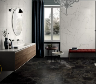 Керамогранит Imola Ceramica The Room черный матовый (60x120) арт. InfBr612RM